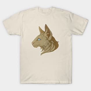 Gold cat T-Shirt